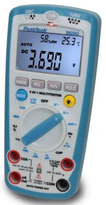 PeakTech® 3690   "5 in 1" Digital-Multitester